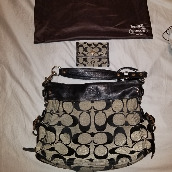 Coach Handbags - Coach purse with matching wallet